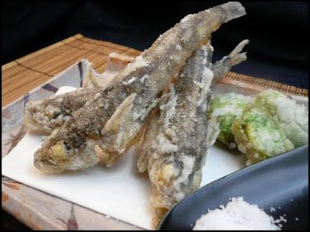 メヒカリから揚げ